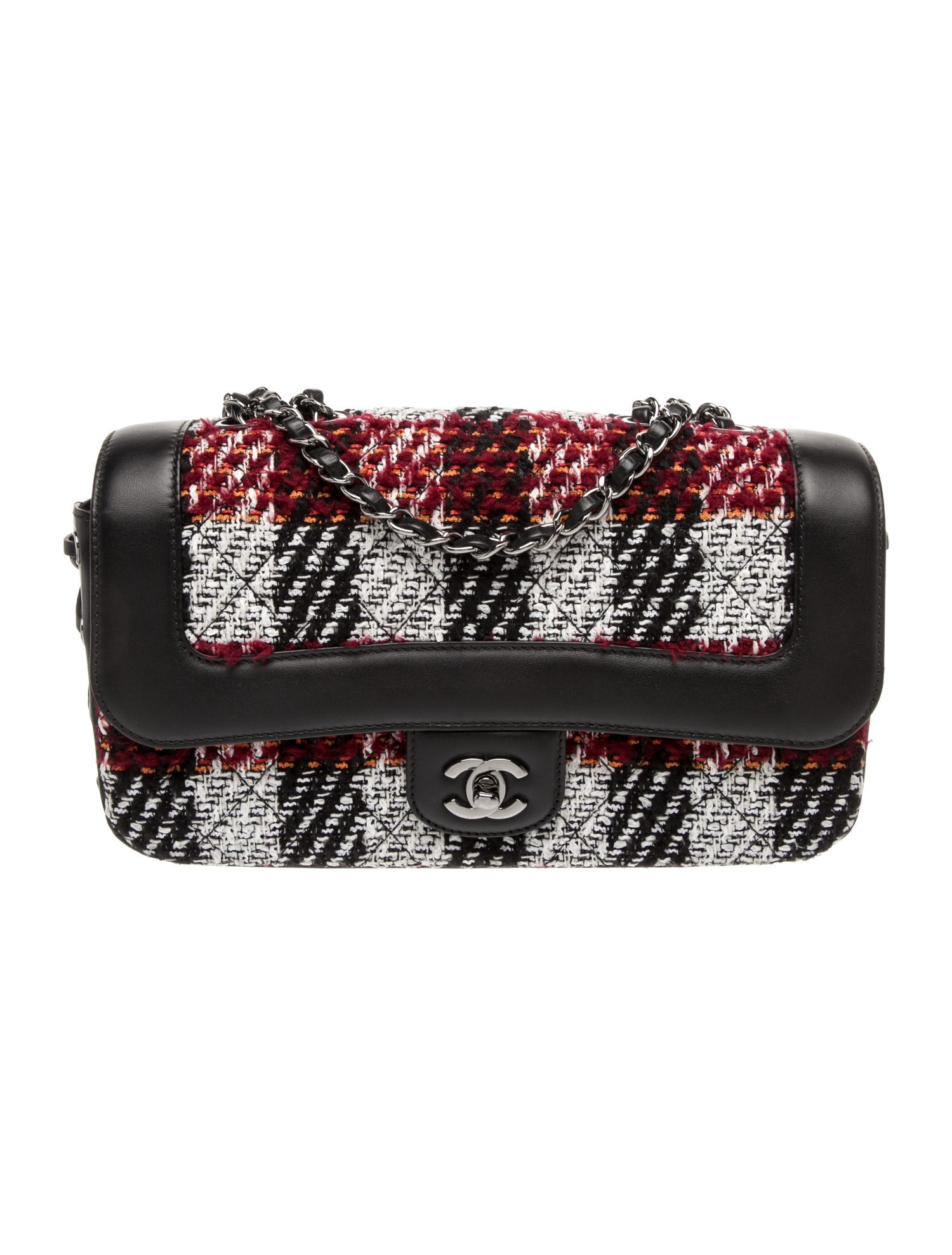 Tweed Coco Corset Flap Bag