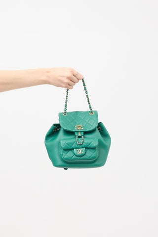 Leather Small Duma Backpack