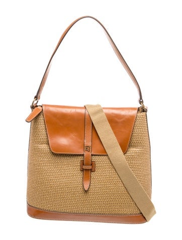 Straw Top Handle Bag