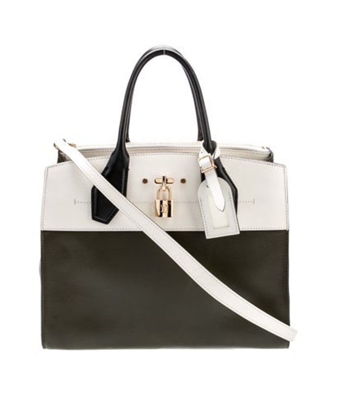 Louis Vuitton Vuitton Leather City Steamer Mm