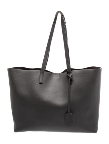 Leather Shopping Tote Bag