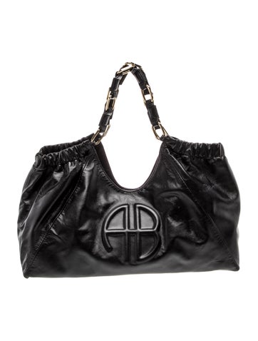 Leather Top Handle Bag