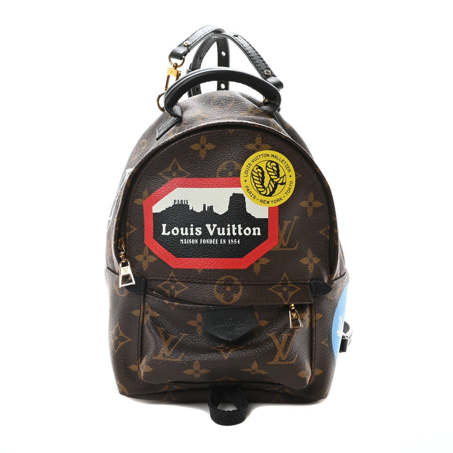Louis Vuitton Monogram My World Tour Palm Springs Backpack Mini