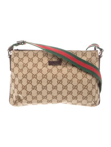 GG Canvas Shoulder Bag Vintage