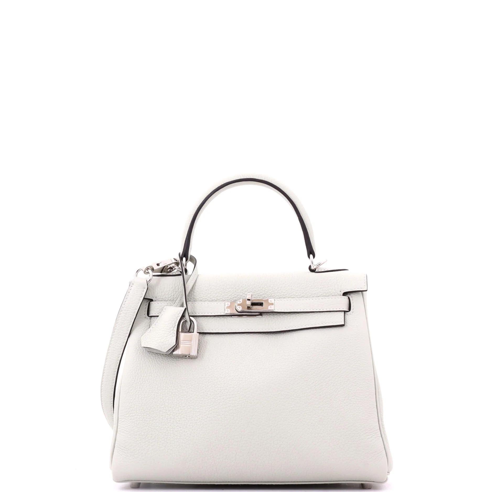 Kelly 25 leather handbag
