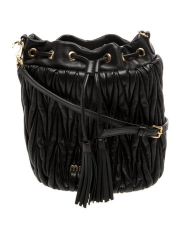 Leather Bucket Bag
