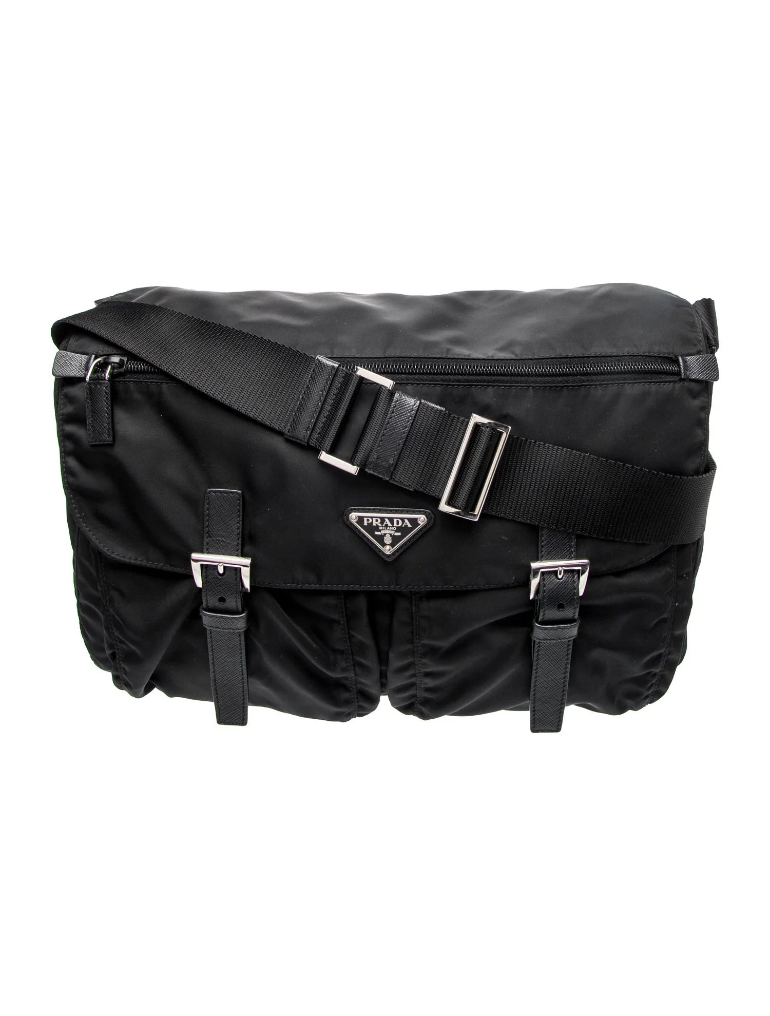 Saffiano Leather Crossbody Bag