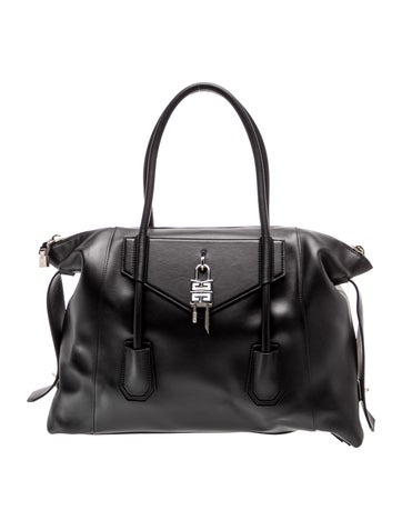 Leather Top Handle Bag