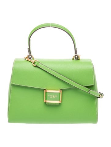 Leather Top Handle Bag