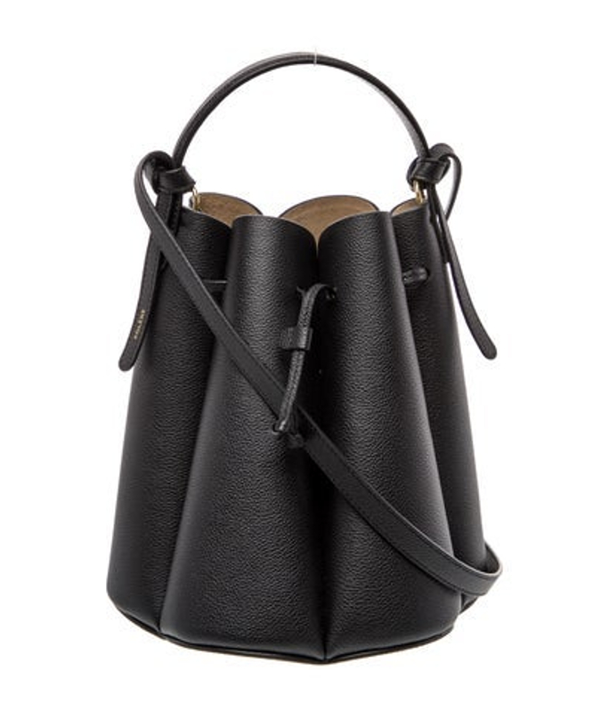 Polene Leather Bucket Bag