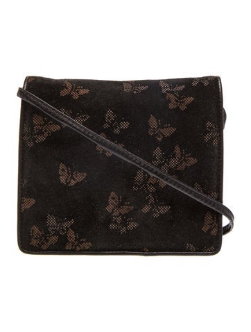 Suede Crossbody Bag Vintage