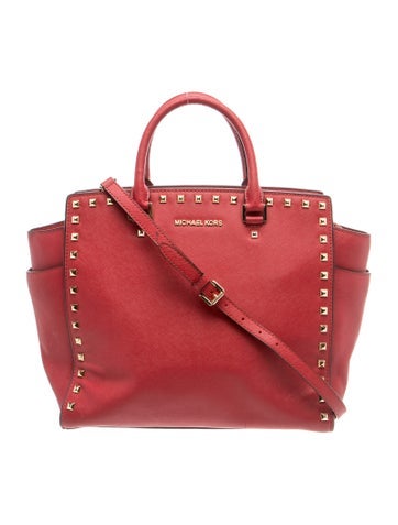 Michael Kors Leather Top Handle Bag