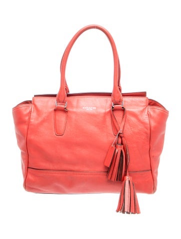 Leather Top Handle Bag