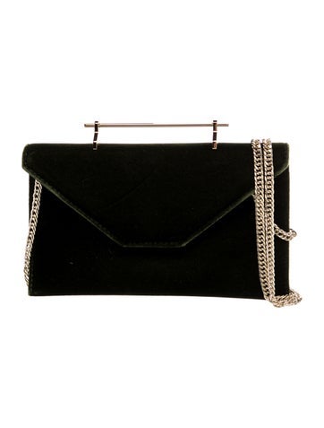 M2Malletier Velvet Clutch