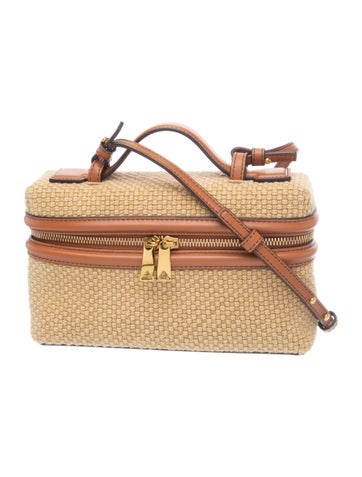 Jute Bang Bang Jute and Leather vanity