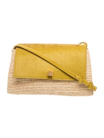 Khaite Raffia Crossbody Bag