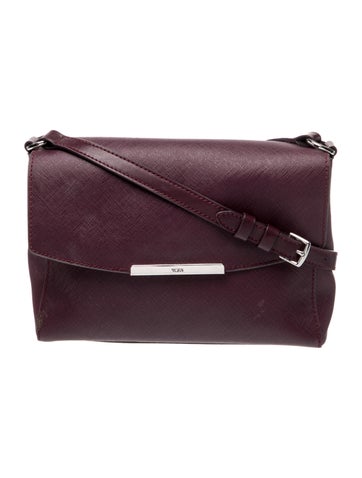 Tumi Leather Shoulder Bag