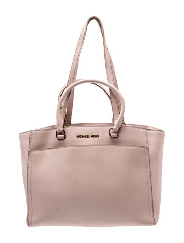 Saffiano Leather Top Handle Bag