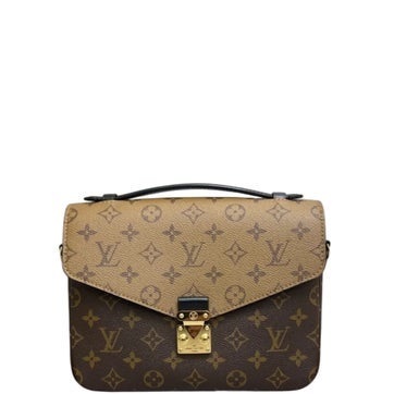 Coated Canvas Pochette Metis