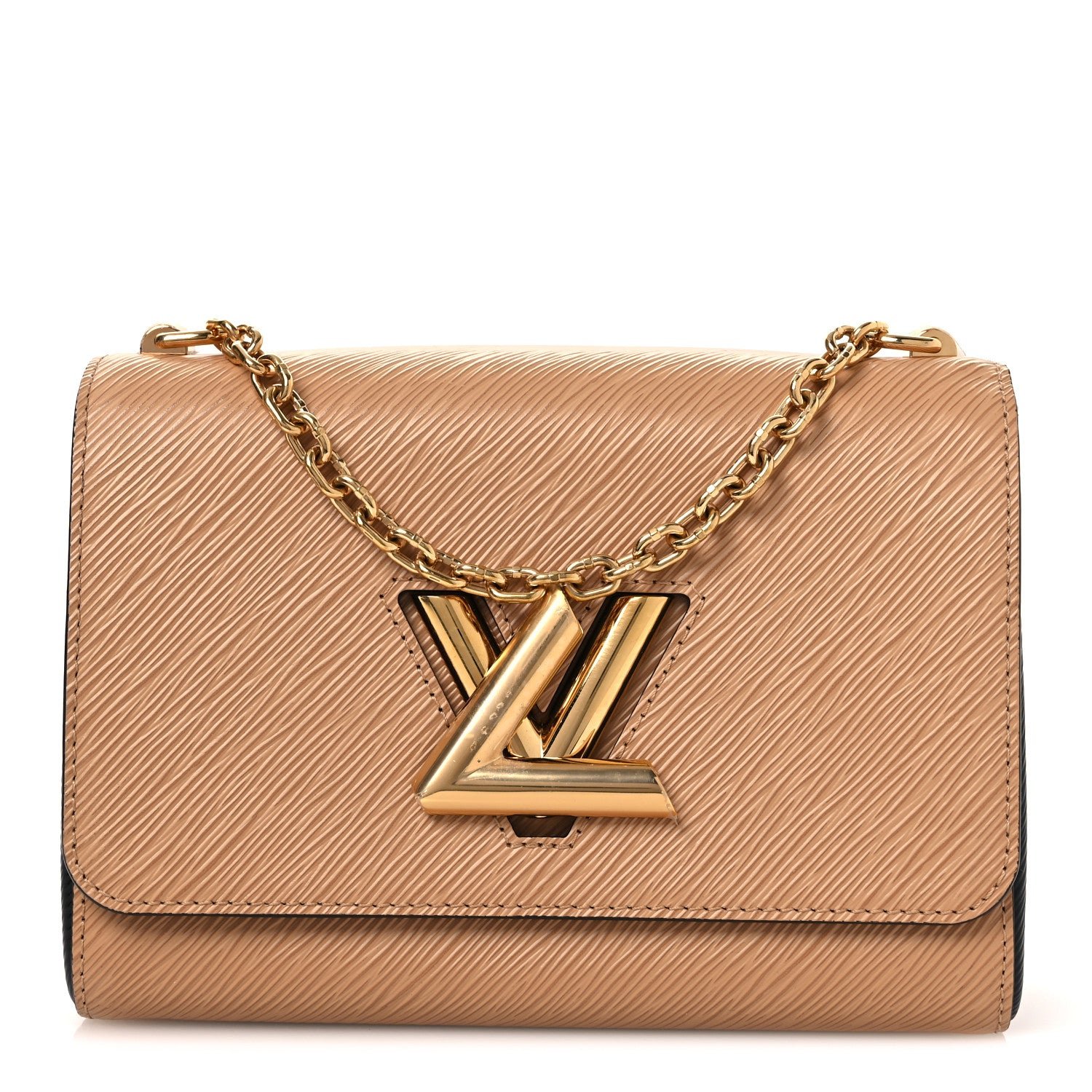 Louis Vuitton Epi Twist Shoulder Bag MM Camel