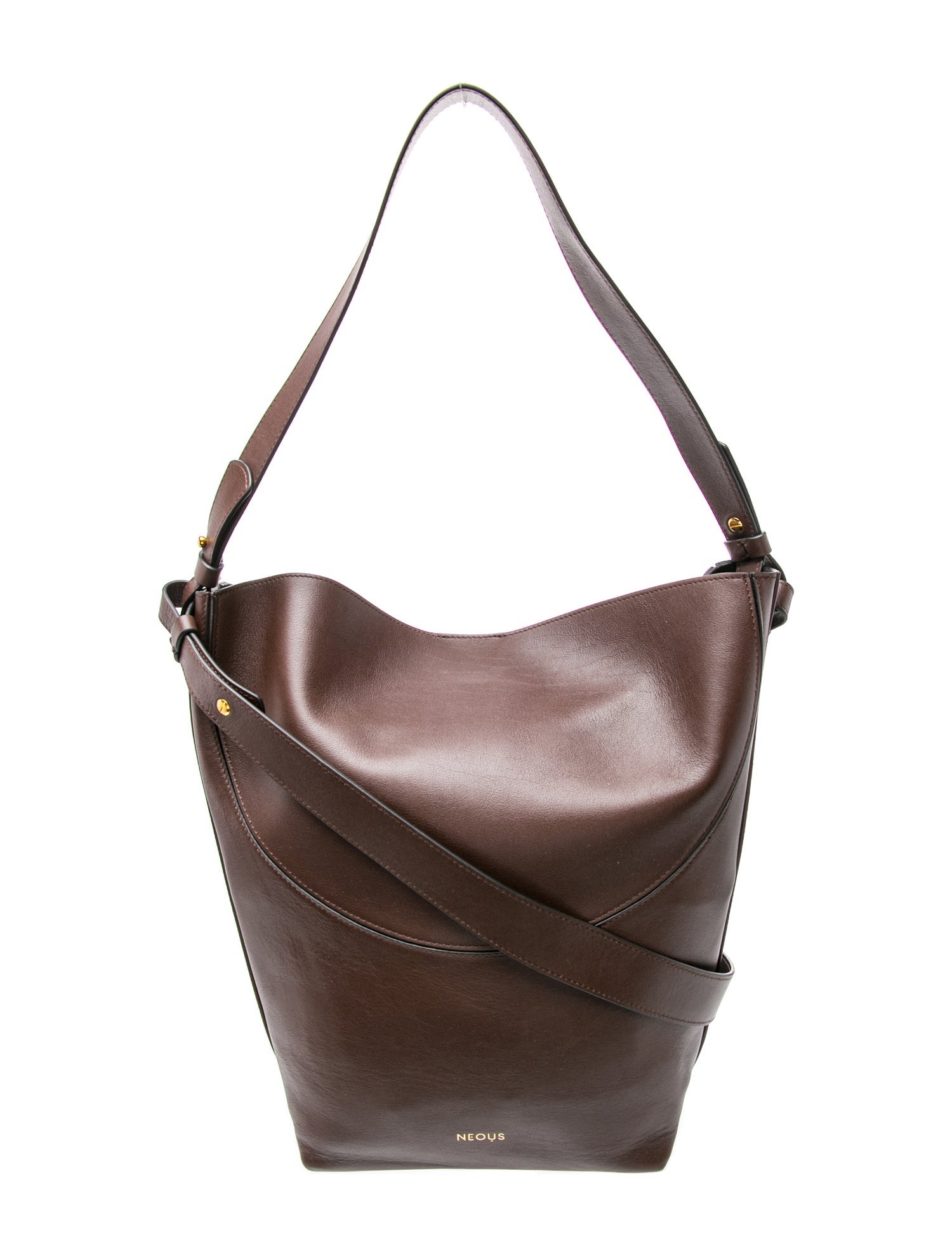 Neous Leather Bucket Bag