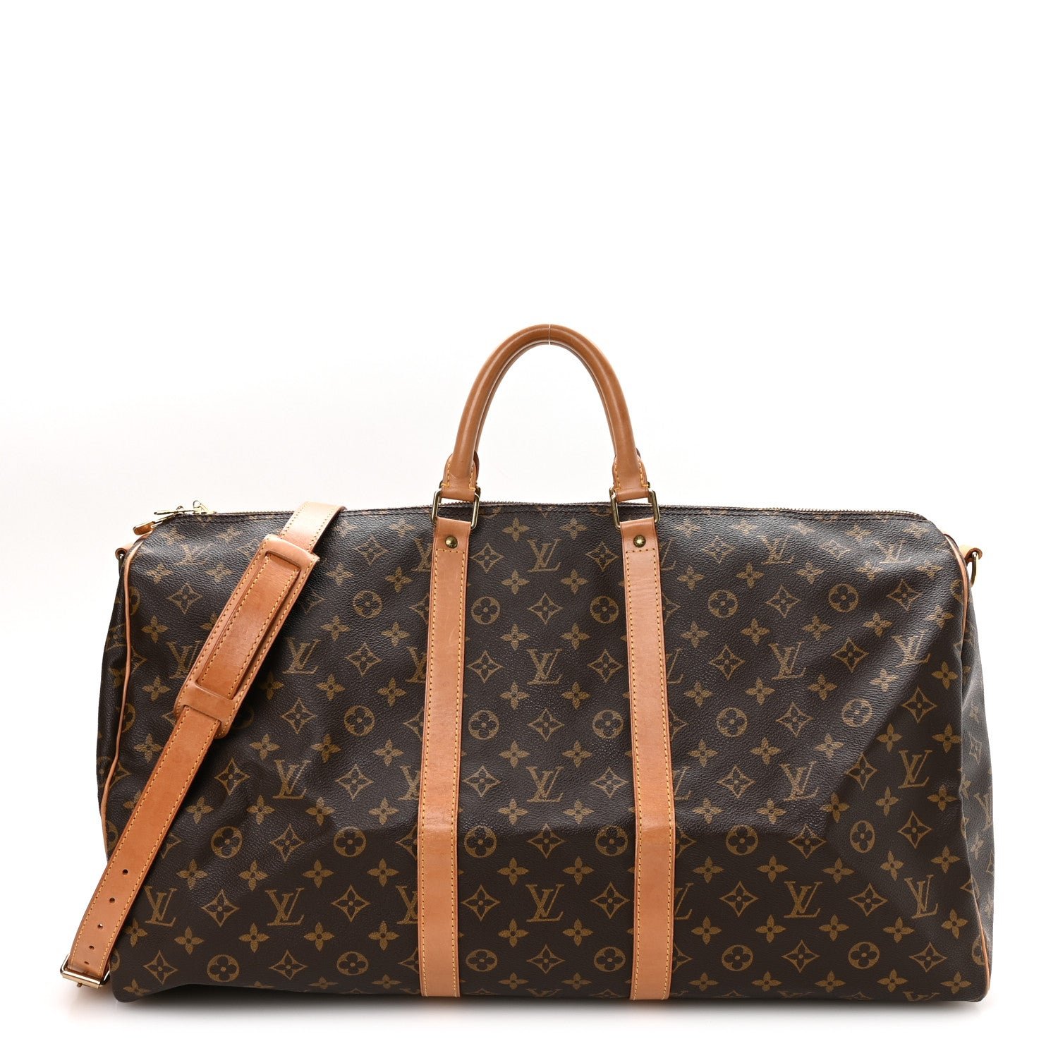 Louis Vuitton Louis Vuitton Monogram Keepall Bandouliere 55