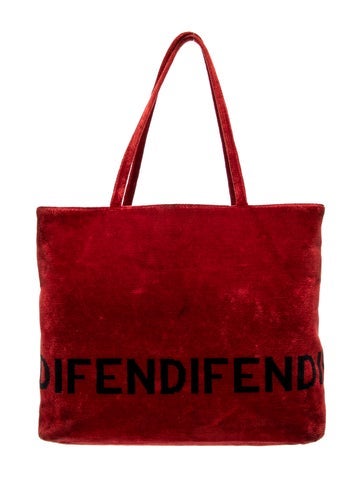 Velvet Logo Tote