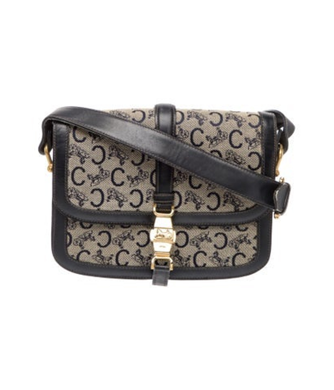 Celine Canvas Shoulder Bag Vintage