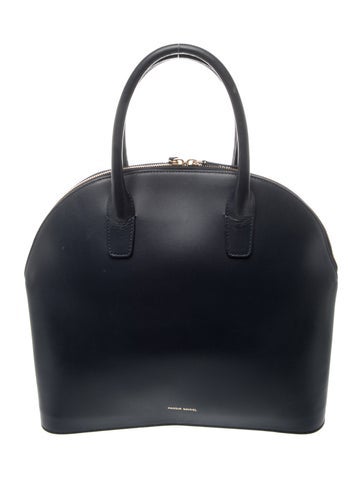 Leather Top Handle Bag