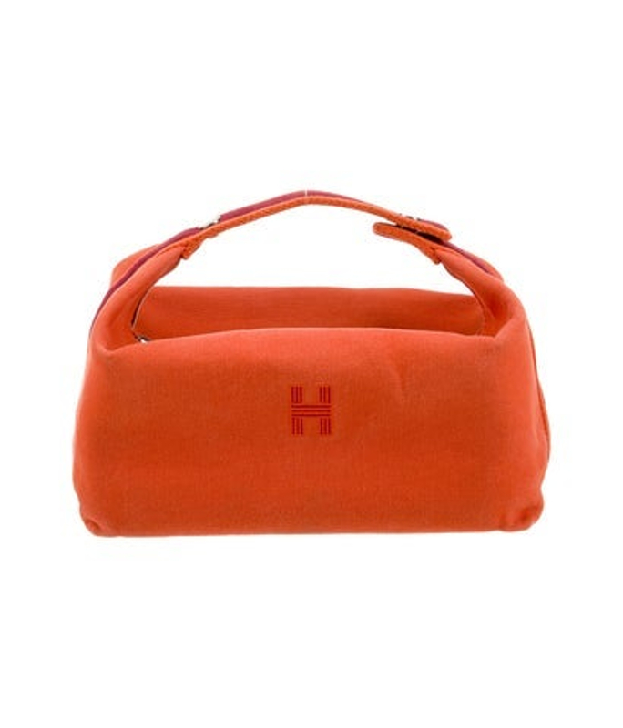 Hermes Large Toile Bride A Brac Case