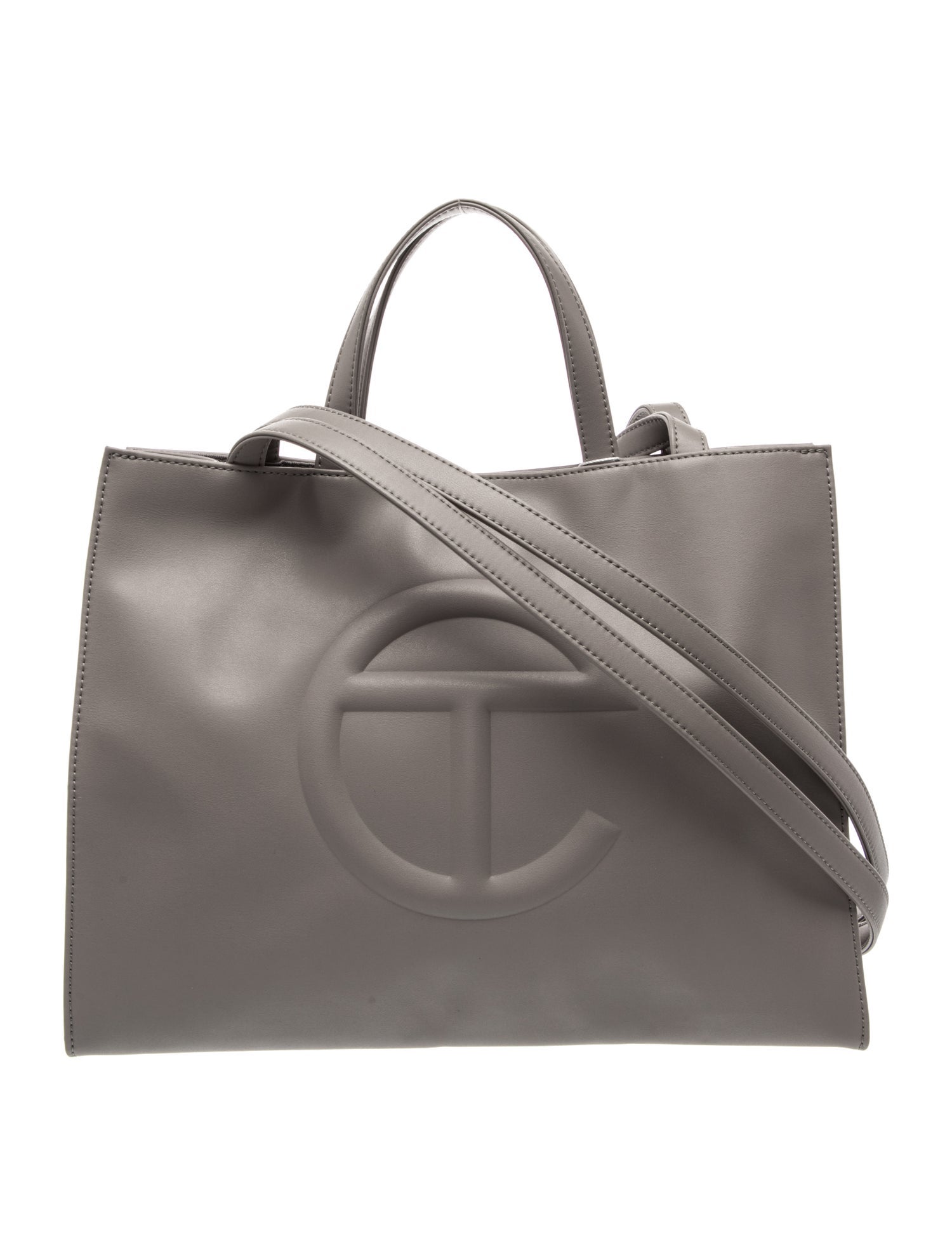 Vegan Leather Shopping Bag Medium w/ Tags