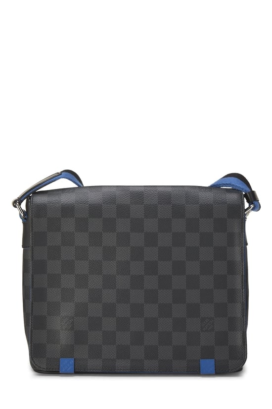 Blue Damier Graphite District PM NM