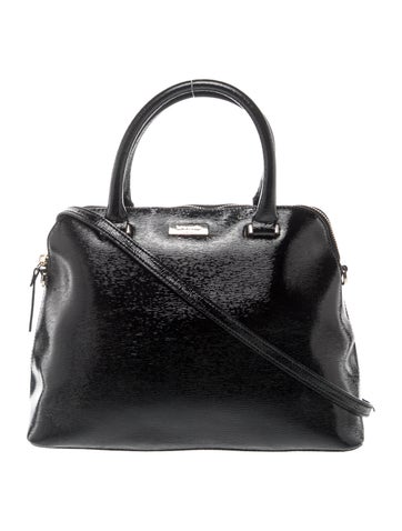 Leather Top Handle Bag