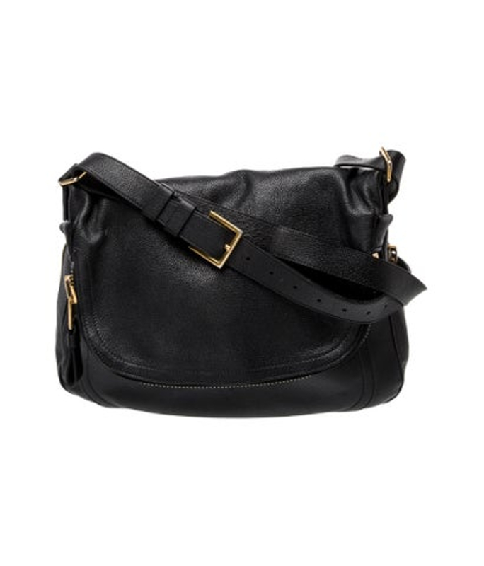 Tom Ford Ford Leather Messenger Bag