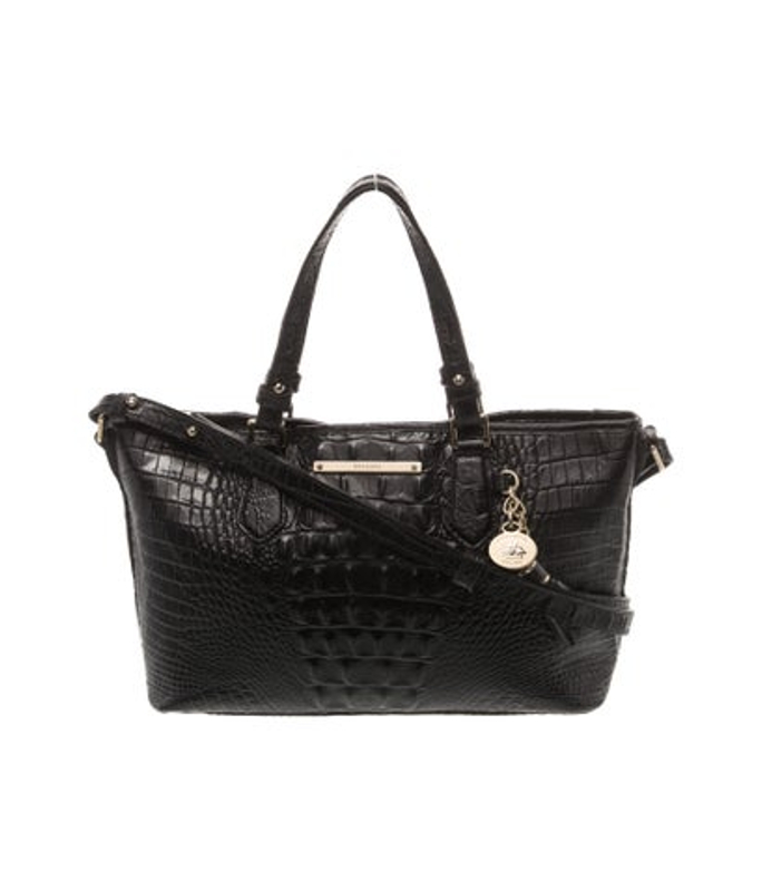 Brahmin Embossed Leather Shoulder Bag