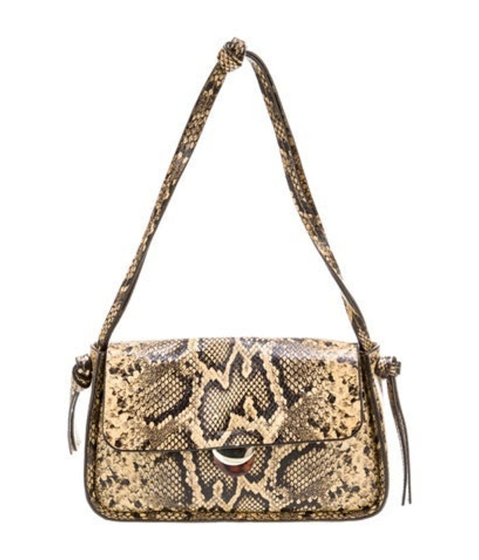 Loeffler Randall Randall Embossed Leather Shoulder Bag