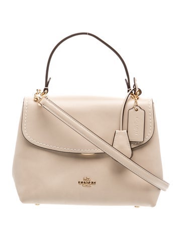 Leather Top Handle Bag w/ Tags