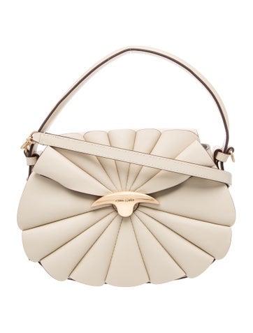 Cult Gaia Leather Top Handle Bag