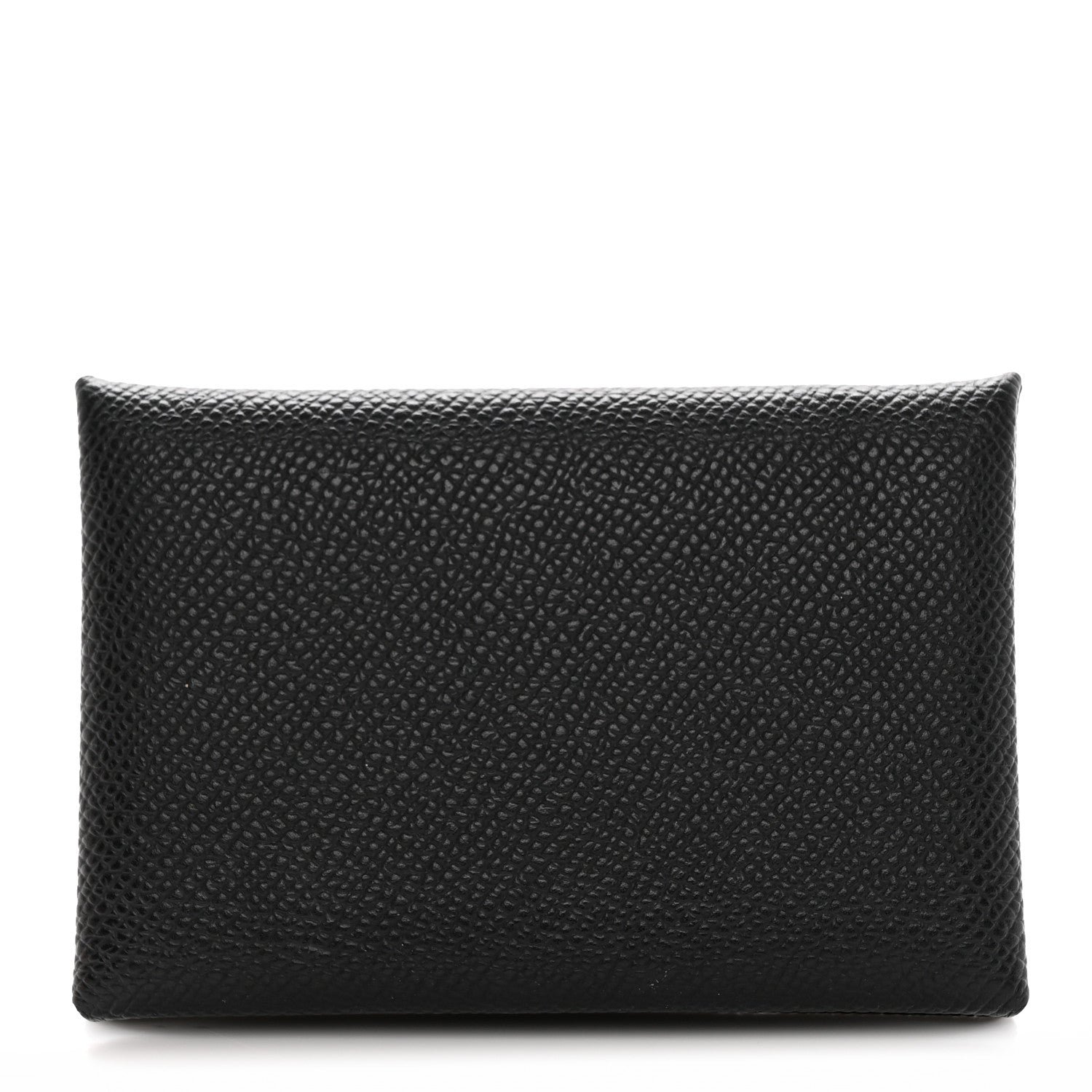 Hermes Epsom Calvi Card Case Black