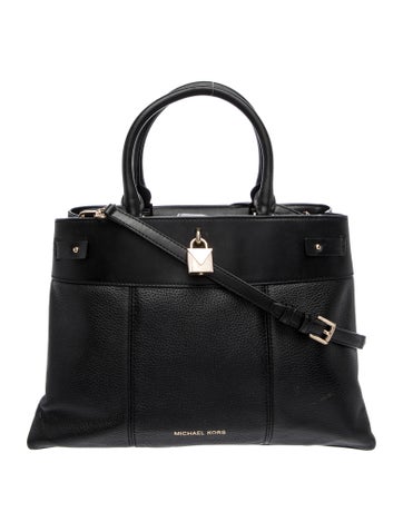 Michael Kors Leather Top Handle Bag