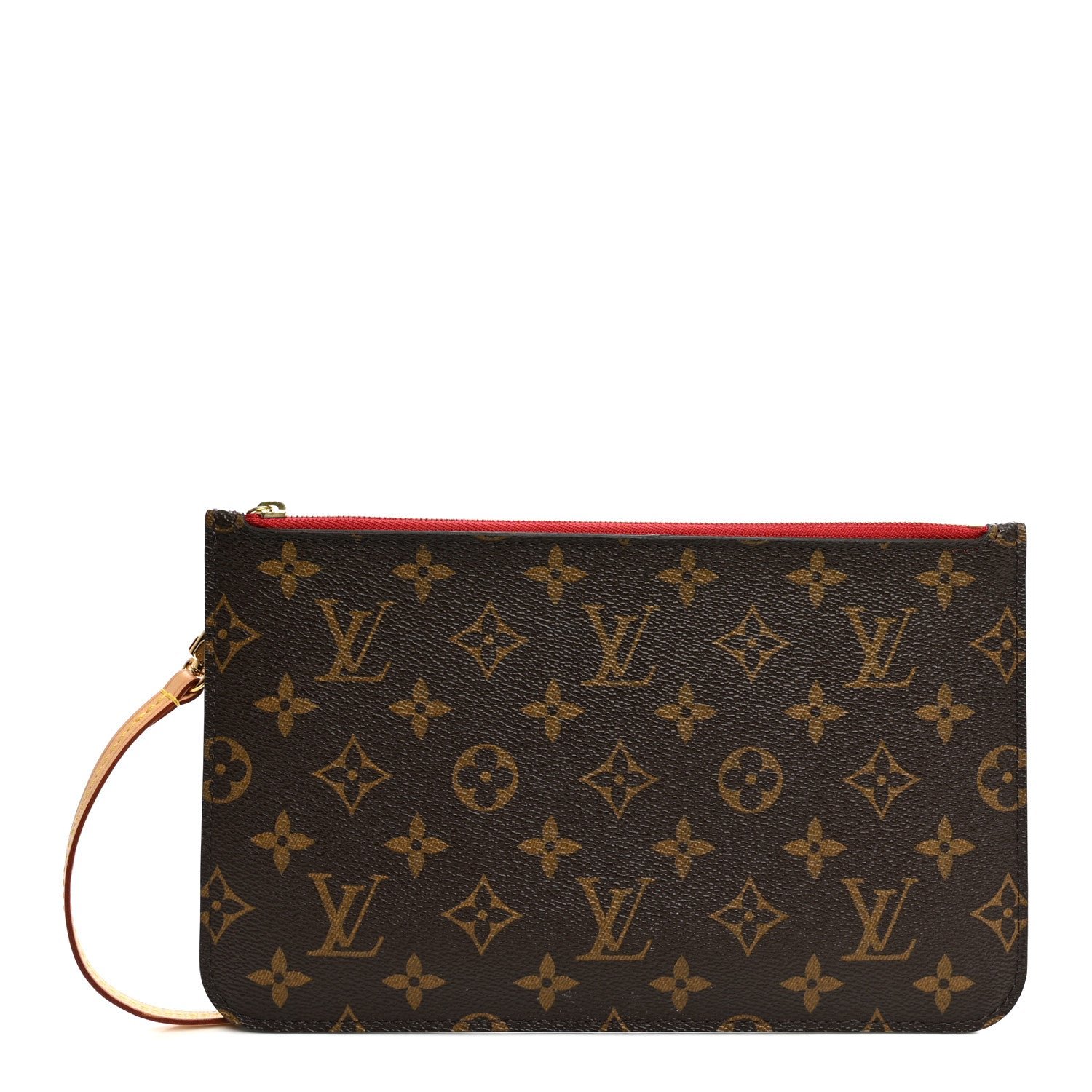 Louis Vuitton Monogram Neverfull MM GM Pochette Cherry