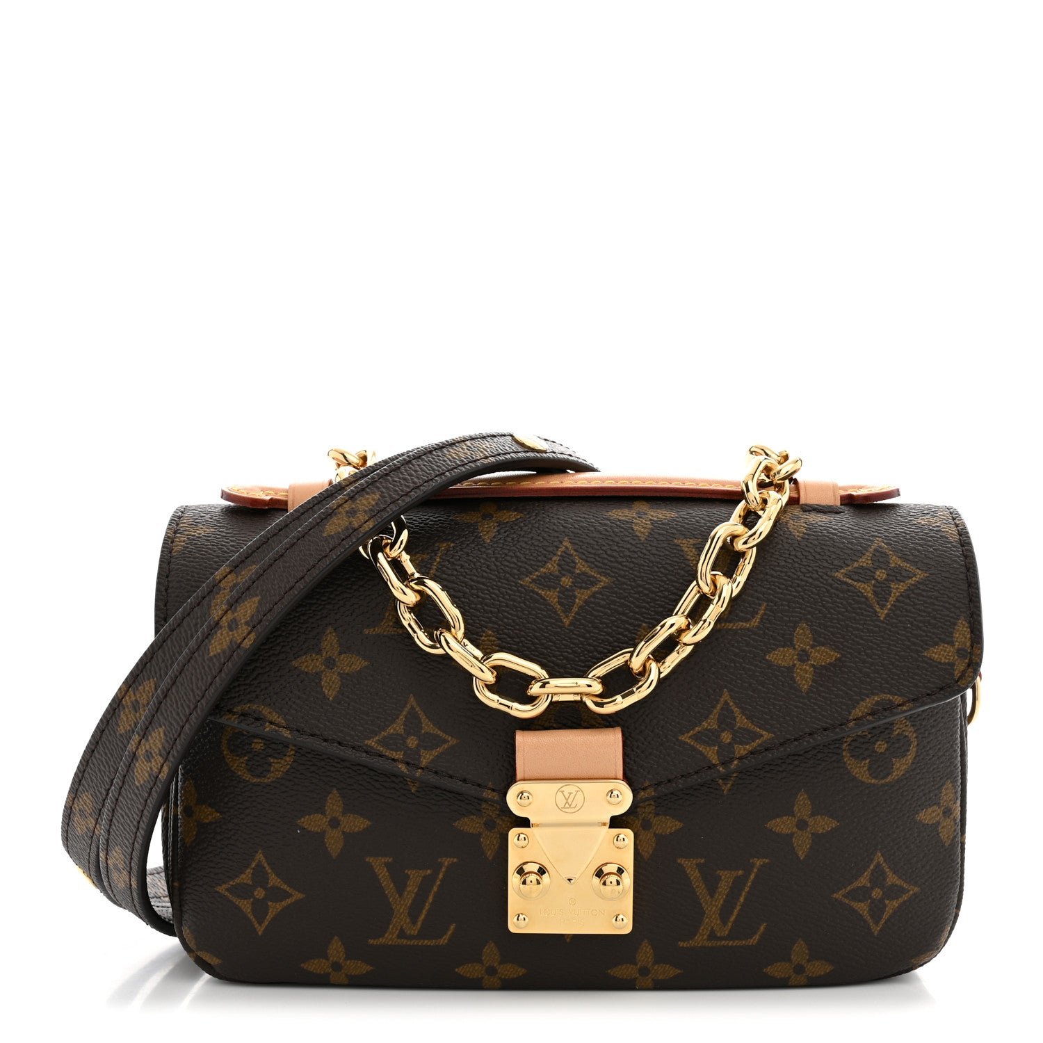 Louis Vuitton Monogram Pochette Metis East West