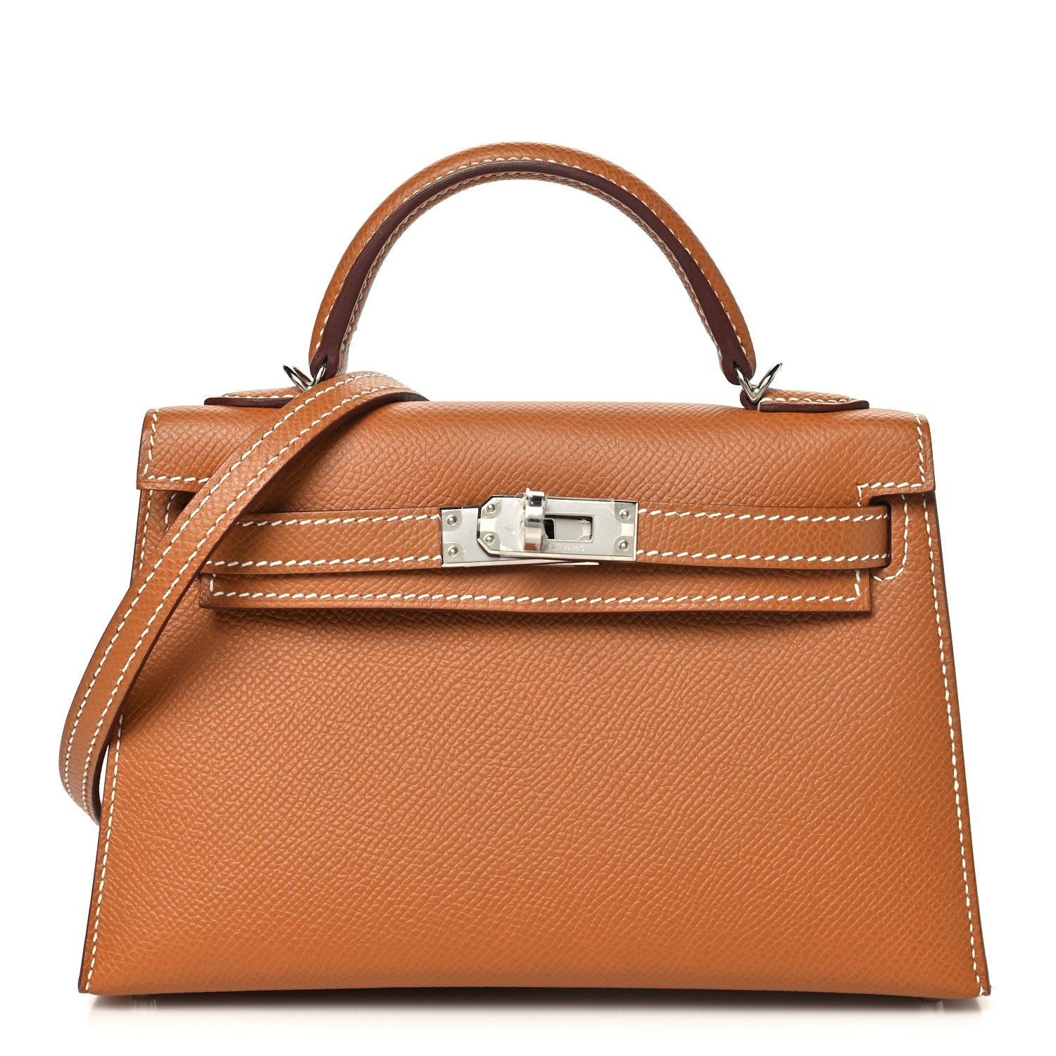 Hermes Epsom Mini Kelly Sellier 20 Gold