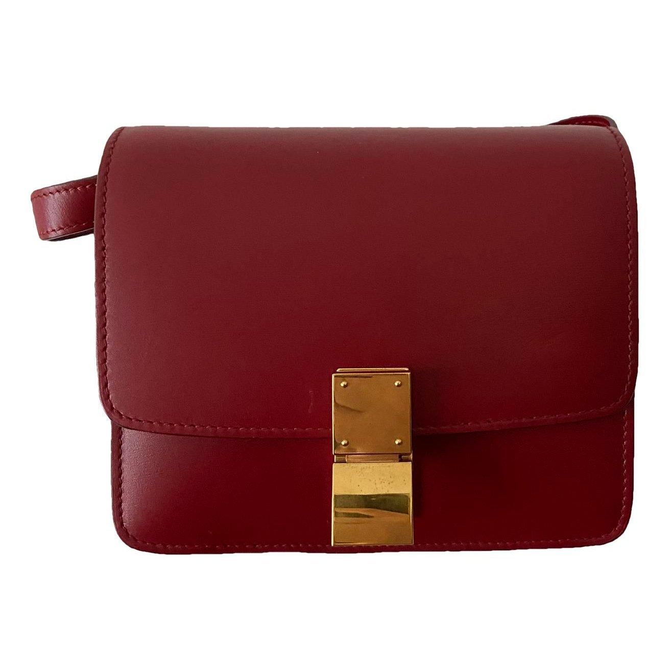 Classic leather crossbody bag