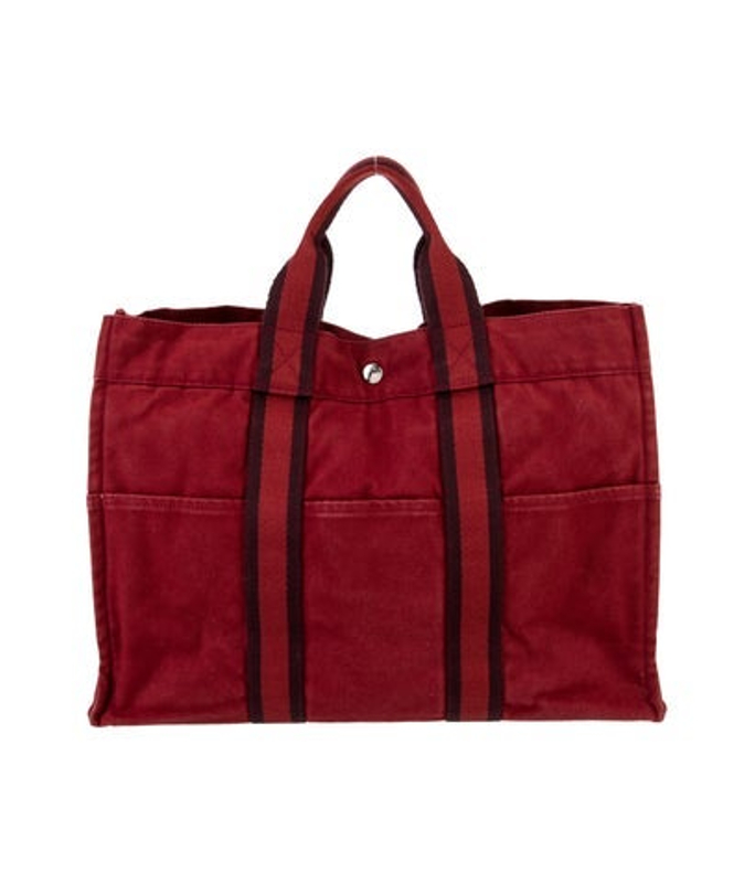 Hermes Toile Fourre Tout Mm