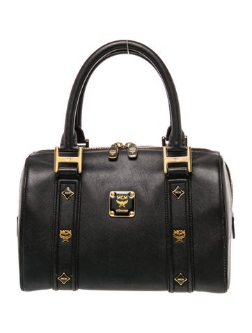 Leather Top Handle Bag