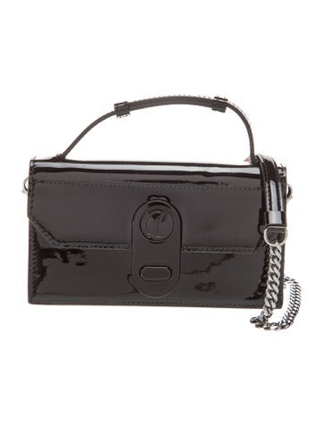Christian Louboutin Patent Leather Elisa Baguette