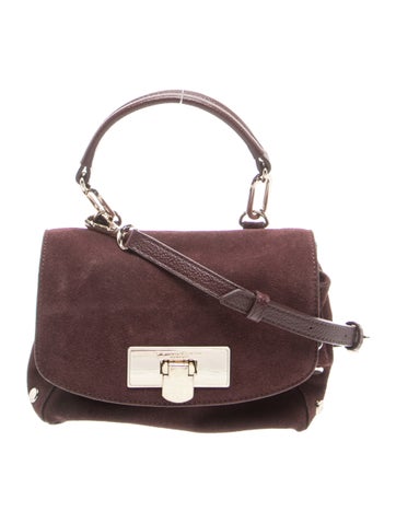 Suede Crossbody Bag