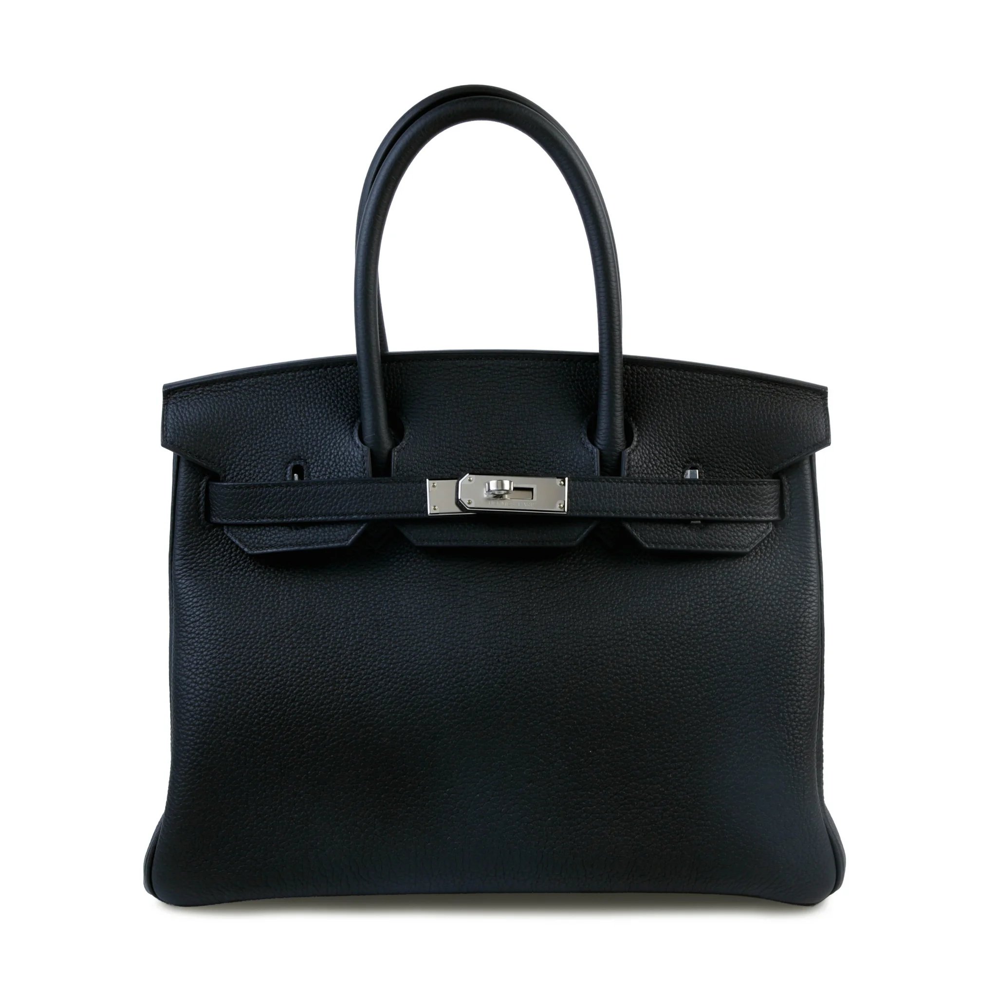 Unused ( Rank NS ) HERMÈS Birkin 30 Noir (89) Togo Palladium hardware B (2023)