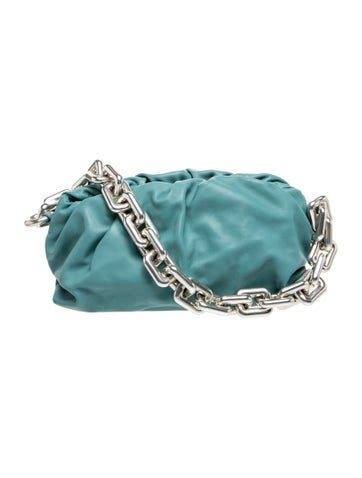 Leather Chain Pouch